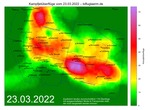 Heatmap für 23.03.2022